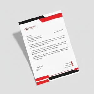Premium Art Paper Letterhead