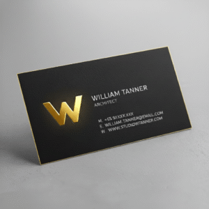 500 Gsm Visiting Card Uv Front Side